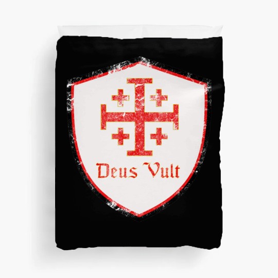 Deus Vult Duvet Covers