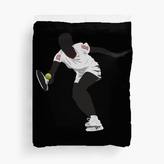 tennis player Duvet Covers