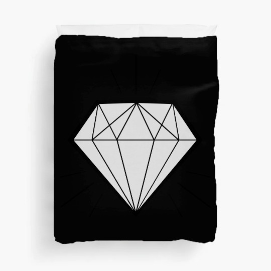 Diamond bling bling - swaggy Duvet Covers