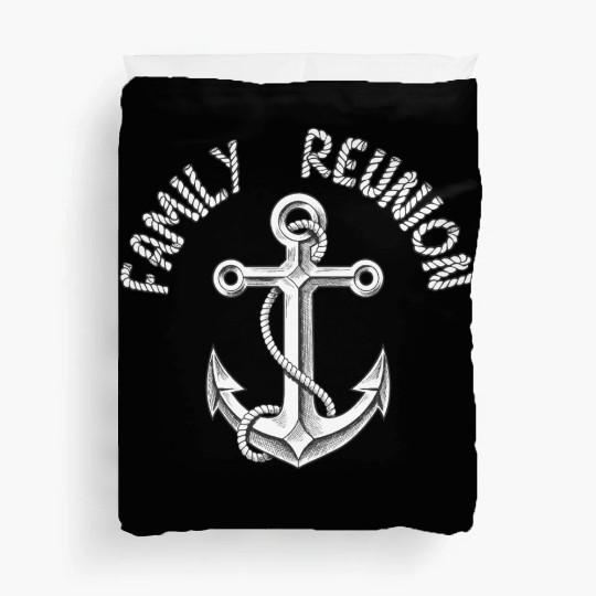 Family reunion anchor Duvet Covers