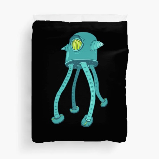 29 robot 35 png vectorstock 4842445 Duvet Covers