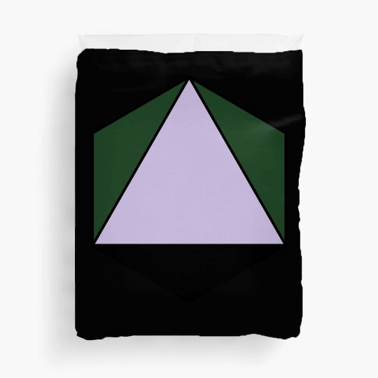 platonic solid Duvet Covers