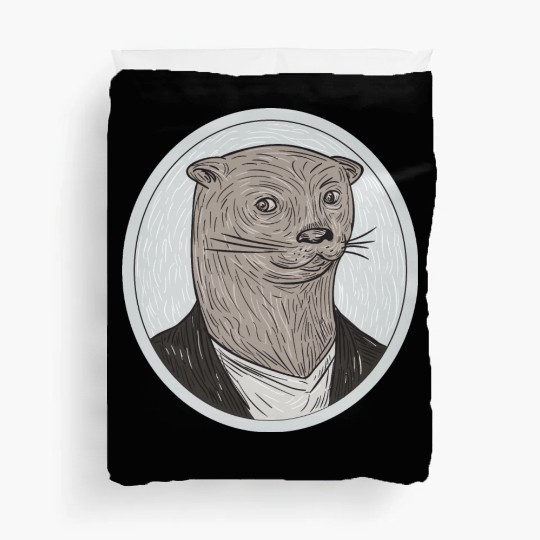 mr weasel Duvet Covers