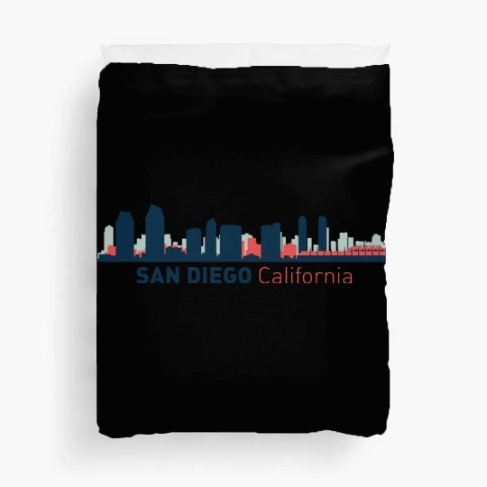 San Diego, California Duvet Covers