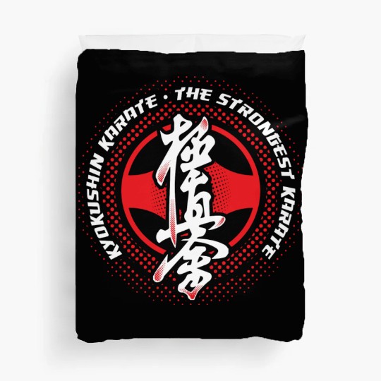 Kyokushin Karate the strongest karate Duvet Covers