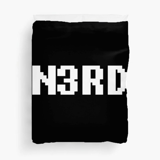 8 Bit Nerd Duvet Covers