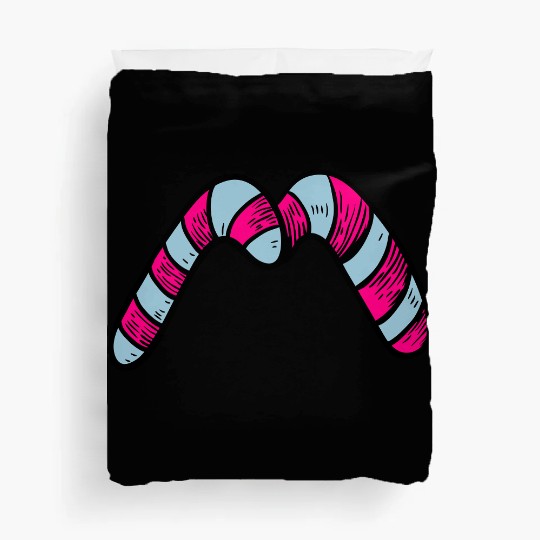 Candy canes "M" Duvet Covers
