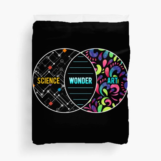 Science Wonder Art Overlapping Circles Gift Duvet Covers