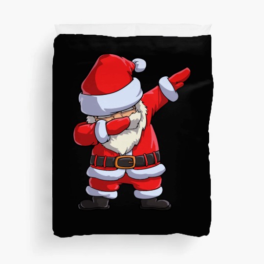 Dabbing santa claus Duvet Covers