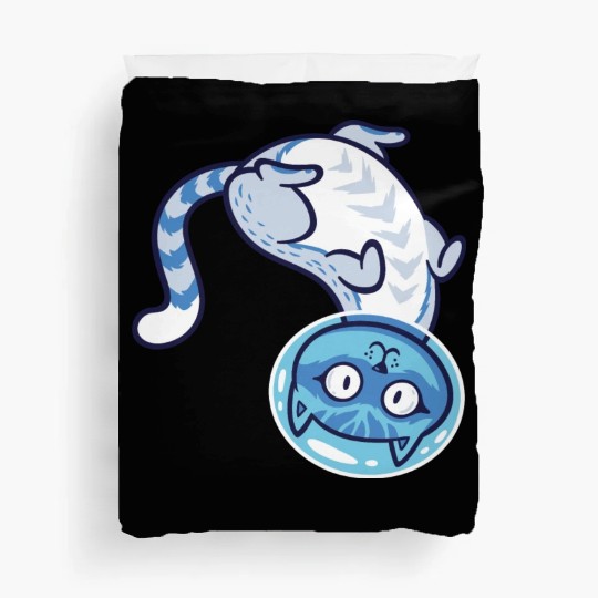 Space cat Duvet Covers
