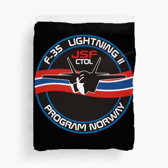 F-35 Lightning II Norway Duvet Covers