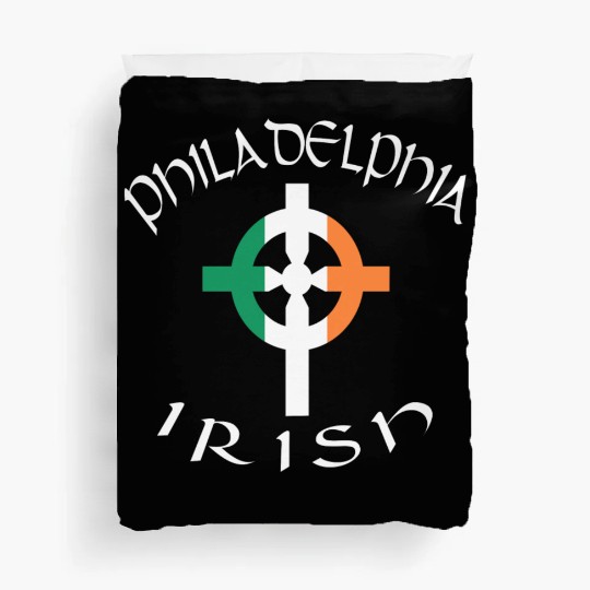Ireland Pride Philadelphia Irish Celtic Cross Duvet Covers