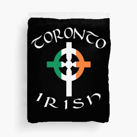 Ireland Canada Pride Celtic Cross Toronto Irish Duvet Covers