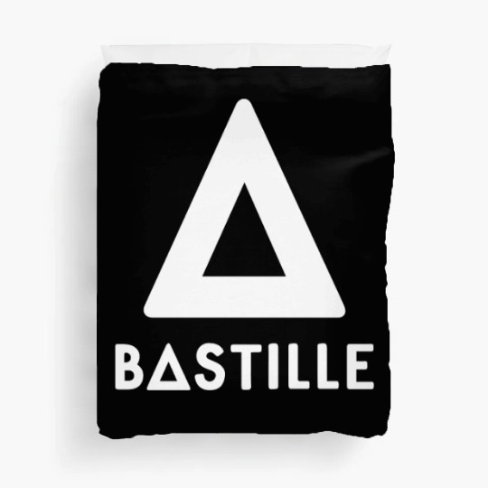 Bastille Rock Band Triangle Logo Duvet Covers