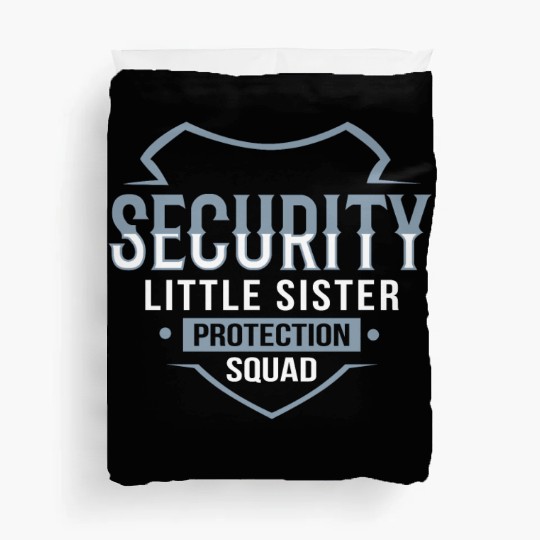 Little Sister Security Protection Big Brother Duvet Covers