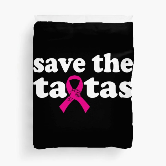 Save The Tatas Cancer Survivor Mothers Day Duvet Covers