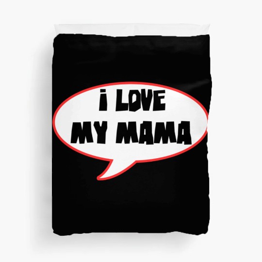 Bold Family Love Speech Bubble Design Duvet Covers