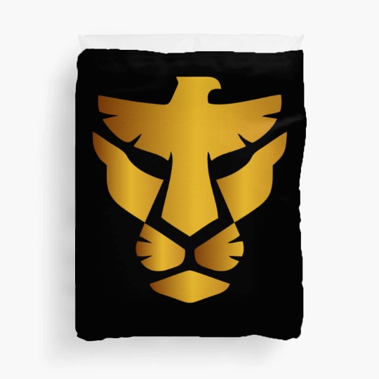 lion & eagle face Duvet Covers