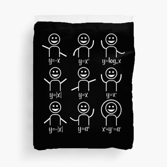 Funny Math Algebra Dance Teacher Duvet Covers