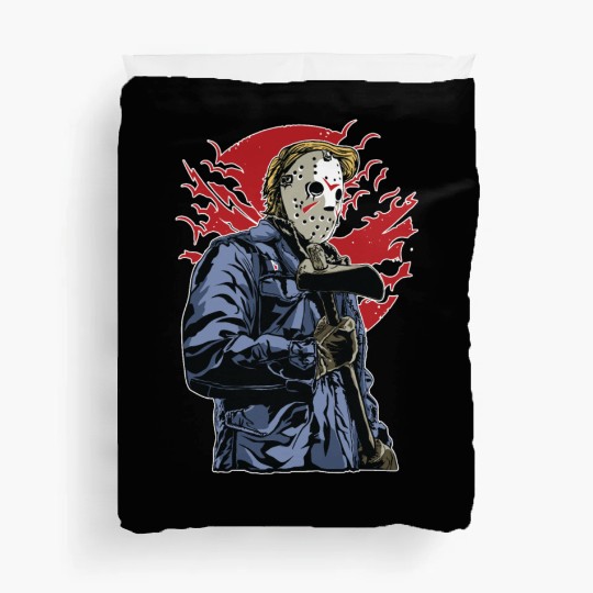 Serial Killer in Town Duvet Covers