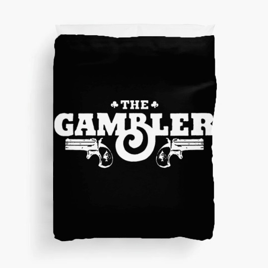 The Gambler Vintage Poker Las Vegas Hunter Cards S Duvet Covers