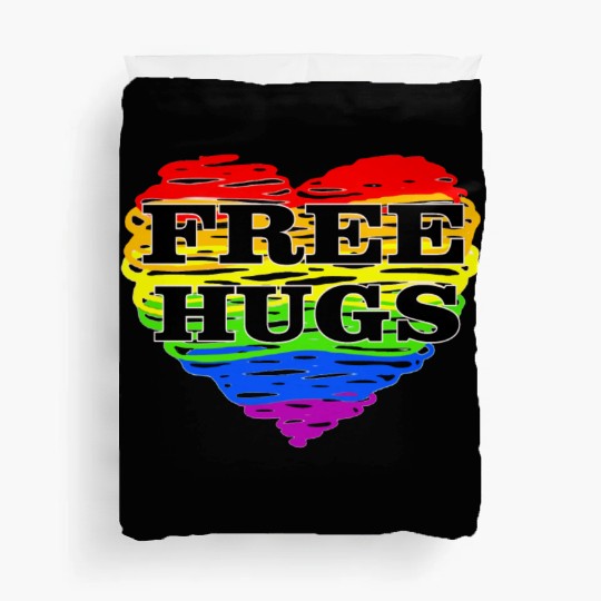 Free Hugs Duvet Covers