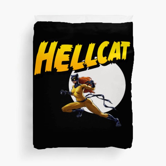 Mens Marvel Hell Cat Hella Cat Hellcat New cat Duvet Covers
