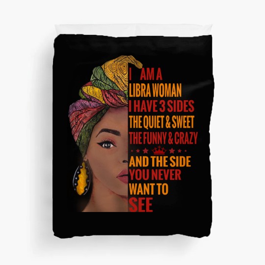 Libra woman Duvet Covers