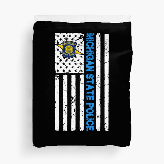 MICHIGAN STATE POLICE Duvet Covers