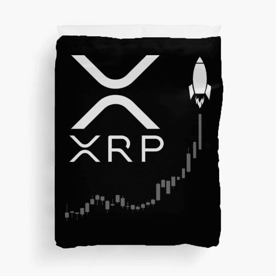 ripple XRP Moon 2021 Duvet Covers