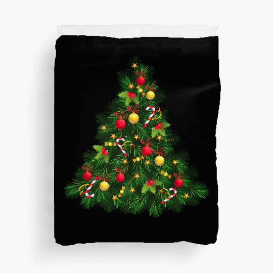 Image: Christmas tree Duvet Covers