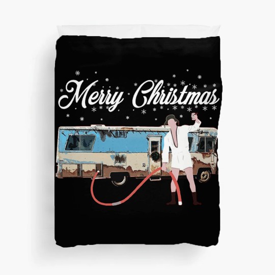 Cousin Eddie, Shitter was full Duvet Covers