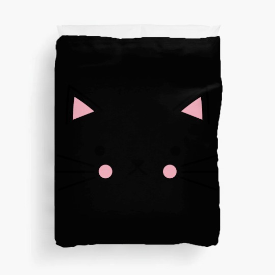 Cat Face Meow Duvet Covers