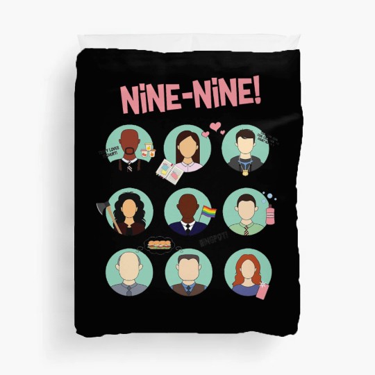 Brooklyn Nine - Nine Squad Duvet Covers