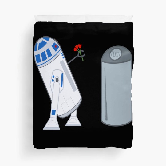 Confused R2D2 Duvet Covers