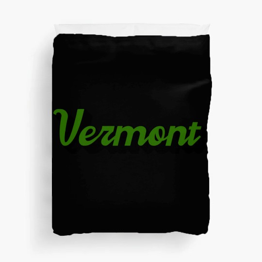 Green Vermont Duvet Covers