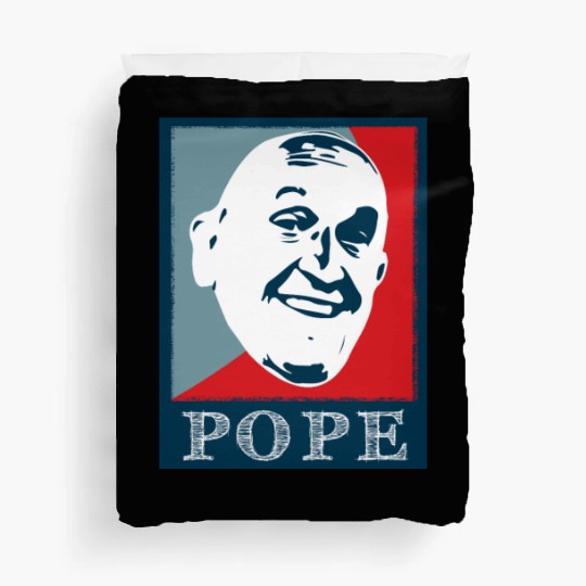Pope gift Christianity Catholic Duvet Covers