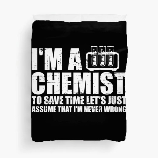 Chemistry Chemist Duvet Covers