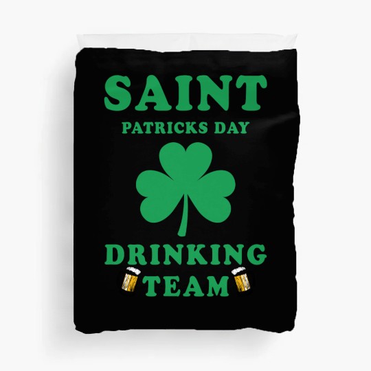 Saint Patricks Day Drinking Team Duvet Covers