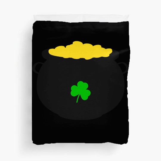Pot of Gold St Patricks Day Duvet Covers