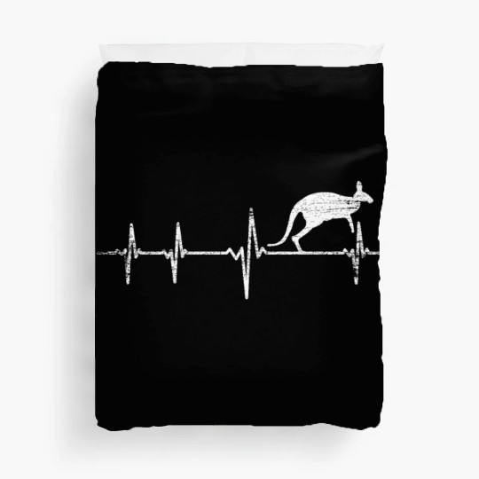 Kangaroo Heartbeat Duvet Covers