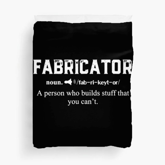 Funny Noun Fabricator Definition Duvet Covers
