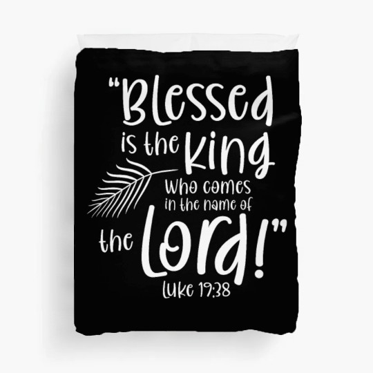 Palm Sunday Christi holy week Bible Jesus gift Duvet Covers