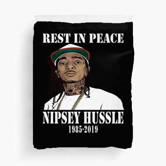 Nipsey Hussle Rest in Peace Duvet Covers