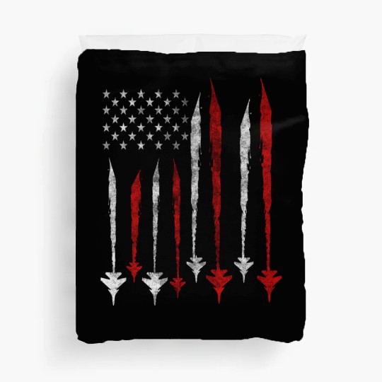 US F35 Fighter Jet Aviation USA Gift Duvet Covers