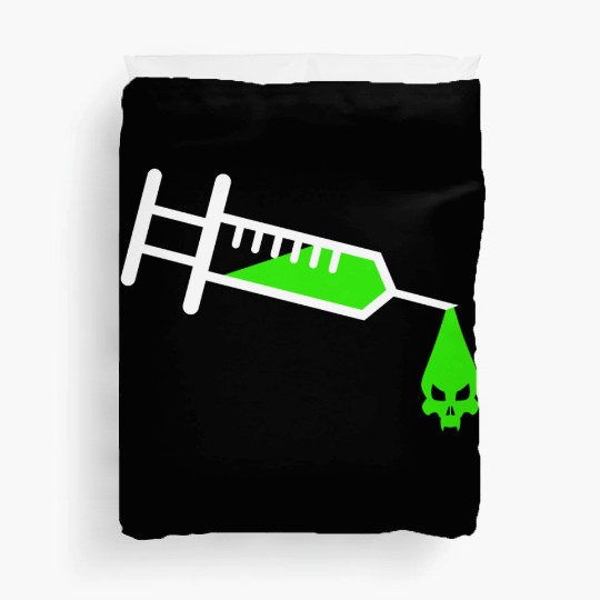 Poison Vaccination Autism Measles Anti Vaccinat Duvet Covers