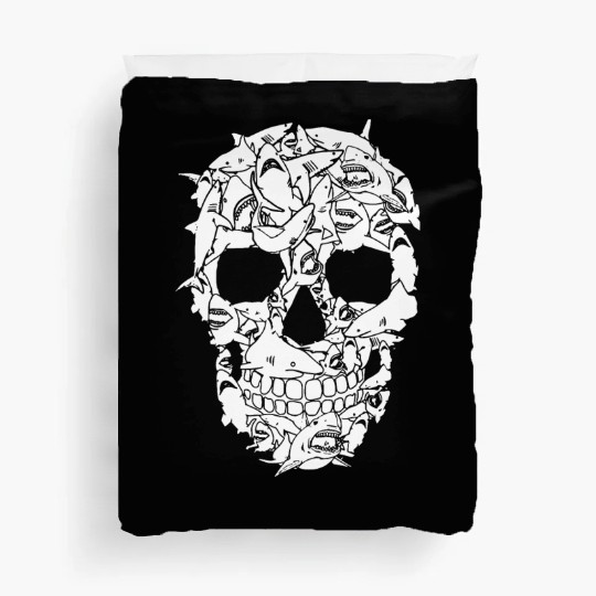 Shark Skull Duvet Covers