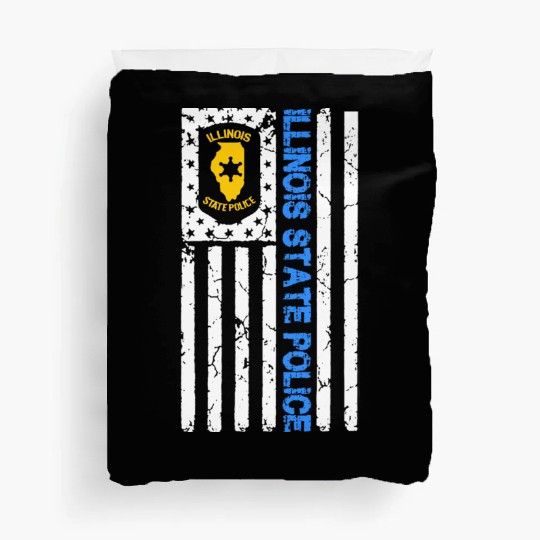 ILLINOIS STATE POLICE Duvet Covers