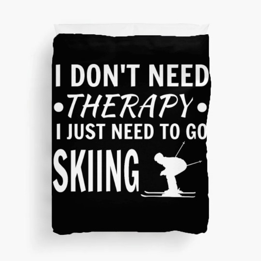Skiing Duvet Covers