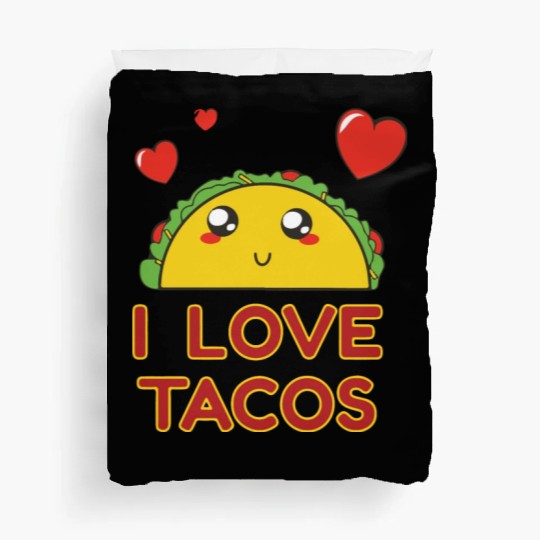 I Love Tacos Duvet Covers